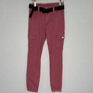 V.I.P. Jeans Cargo Pants Joggers Salmon Pink Color Size‎ 5/27